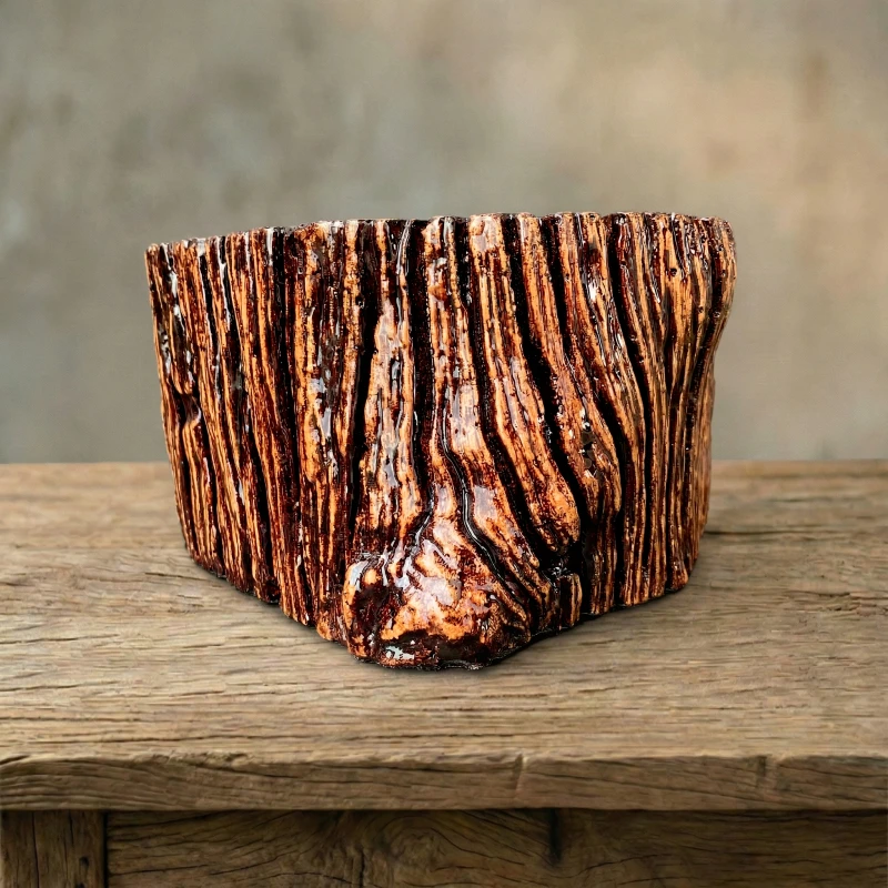 Chậu Vân Gỗ Nghệ Thuật ZP-006