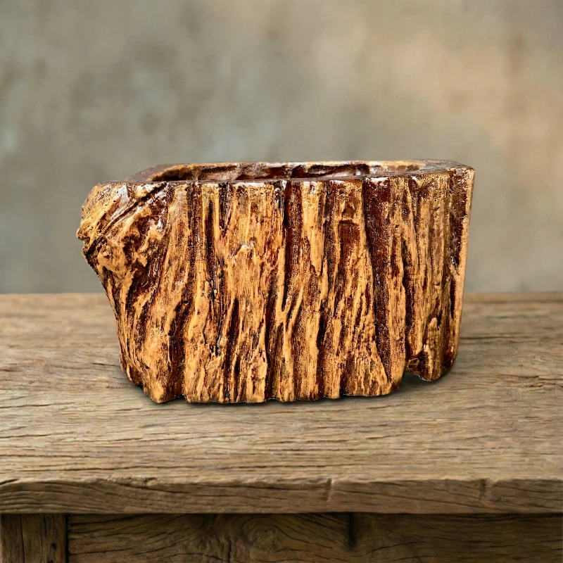 Chậu Vân Gỗ Nghệ Thuật ZP-003