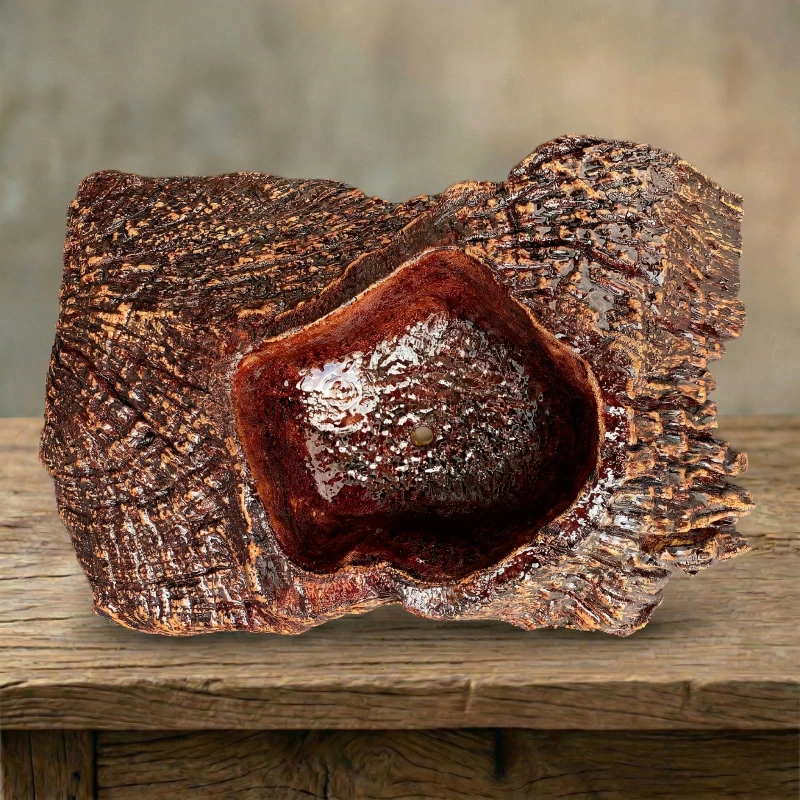 Chậu Vân Gỗ Nghệ Thuật ZP-007