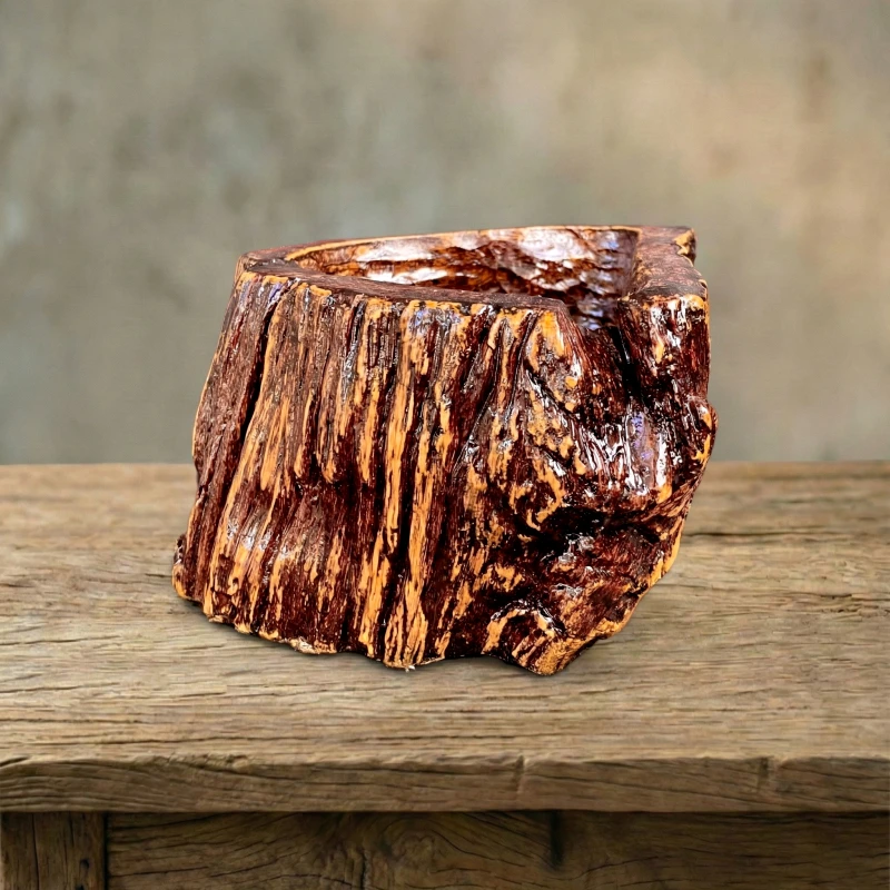 Chậu Vân Gỗ Nghệ Thuật ZP-024