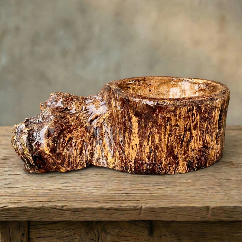 Chậu Vân Gỗ Nghệ Thuật ZP-021